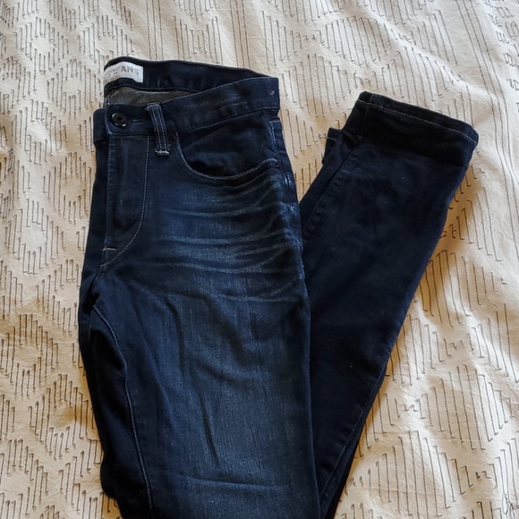 Express Alec Super Skinny jeans, dark wash - Picture 1 of 3